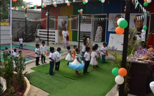 Curious Kids preschool building in Hinjawadi Phase 3, Pune
