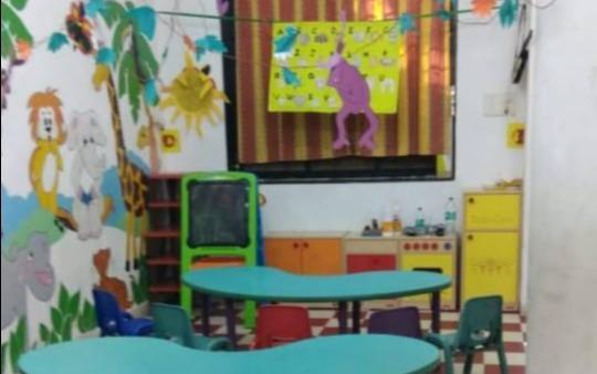 Tree House Play Group preschool building in Khar Danda, Mumbai