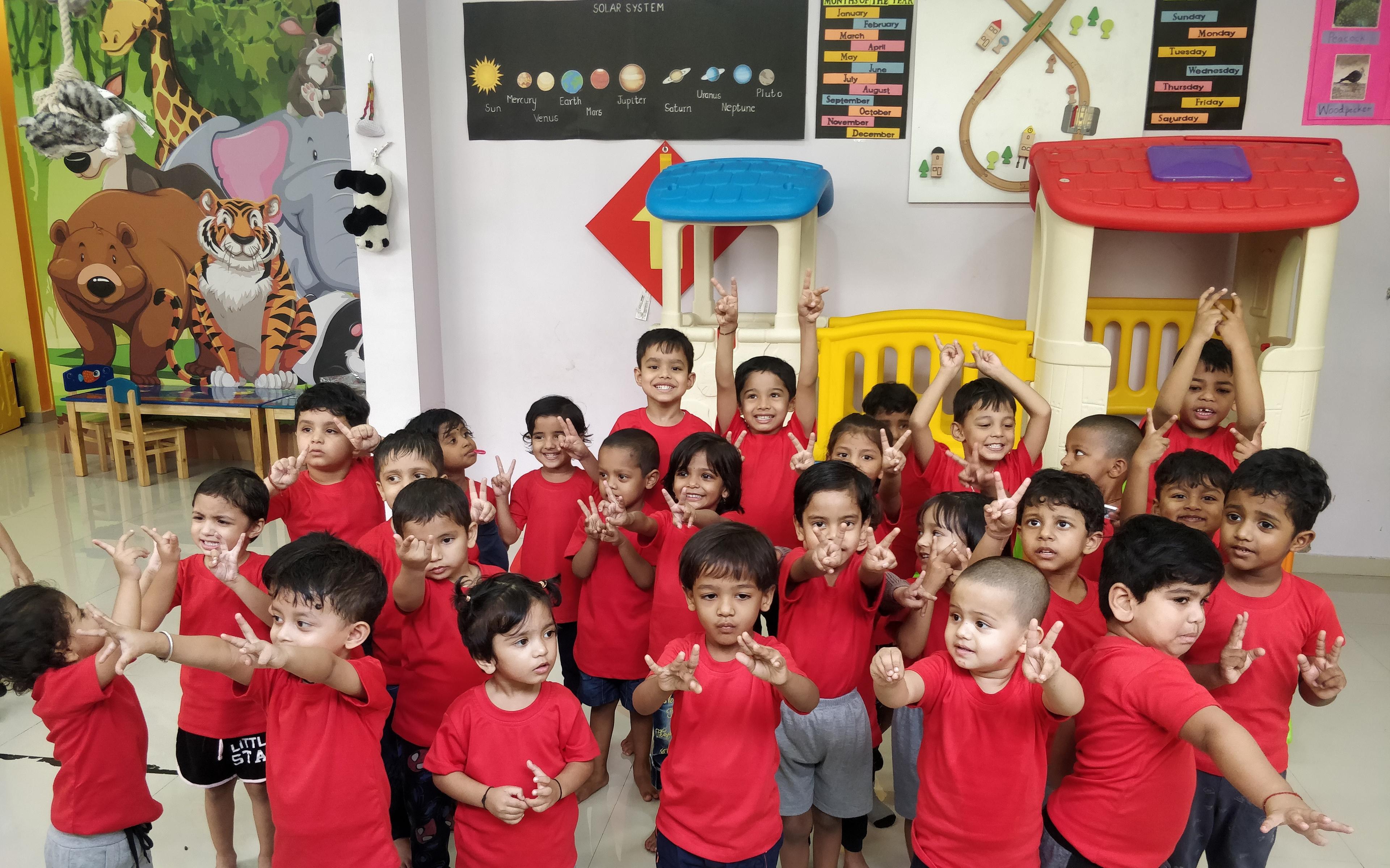 Hello Kids- Radiant preschool building in Taloja, Mumbai