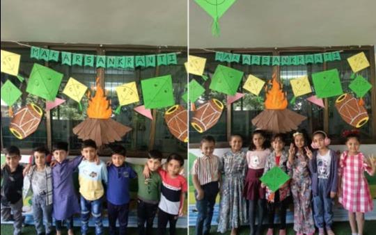 Info Kids Pre School And Nursery preschool building in Gandhi Nagar, Gujarat