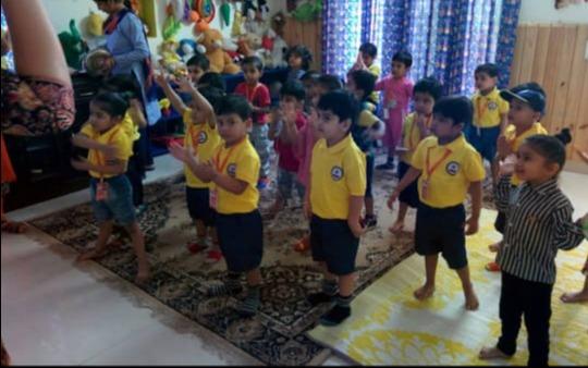 Kidzee preschool building in Sector 41, Gurugram