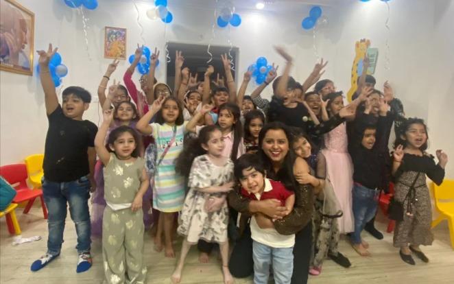 Learning Stations Lajpat Nagar preschool building in Lajpat Nagar, New Delhi