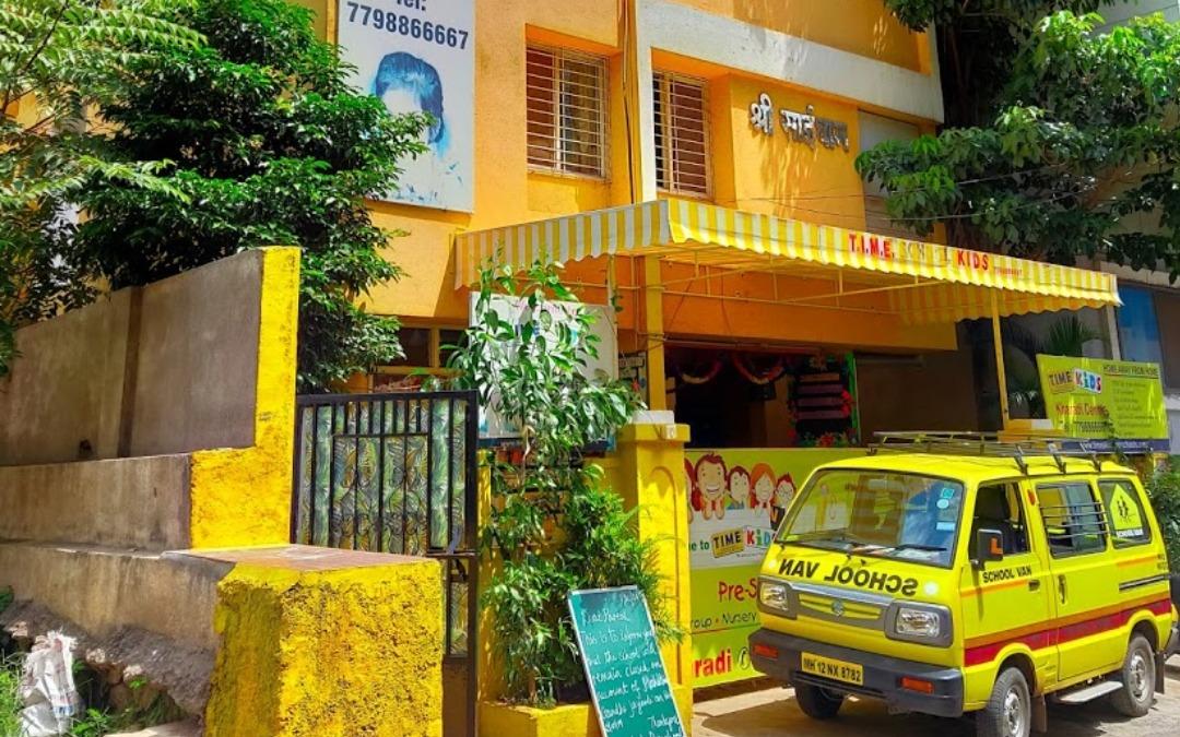 T.I.M.E. Kids preschool building in Kharadi, Pune