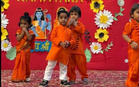 Toddlers International Rohini preschool building in Rohini, New Delhi