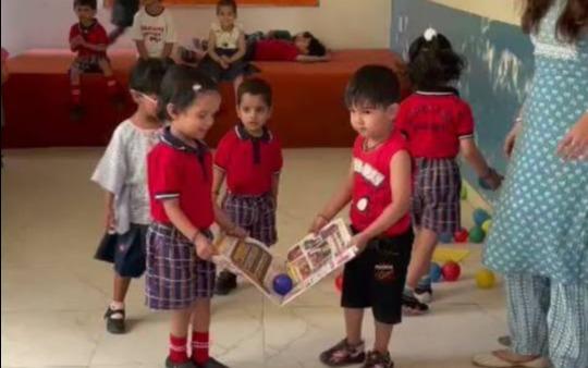 Rising Star Preparatory school preschool building in Sector 7, Gurugram