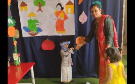 Mini Champions Maruthi Nagar preschool building in Maruthi Nagar, Hyderabad
