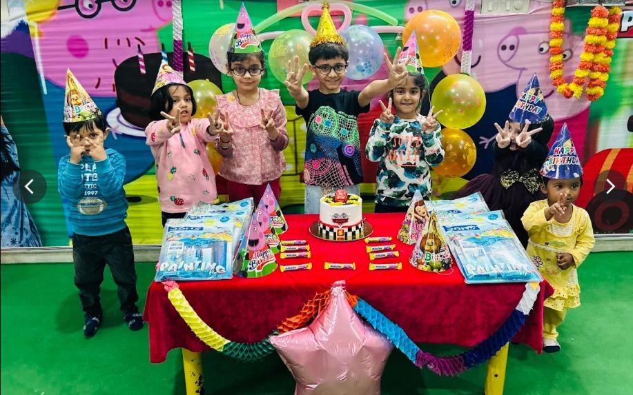 Kidz World Sector 47 preschool building in Sector 47, Gurugram