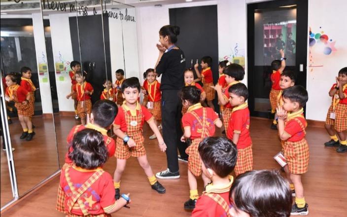 Kiddies Nursery School Shakarpur preschool building in Shakarpur, New Delhi