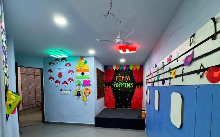 Pippa Poppins Playschool Rajouri Garden preschool building in Rajouri Garden, New Delhi
