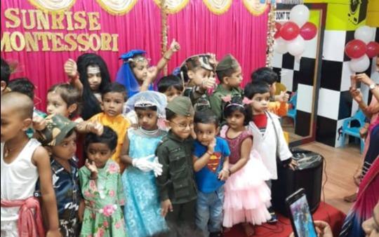 sunrise montessori & day care centre preschool building in Nagarbhavi, Bengaluru