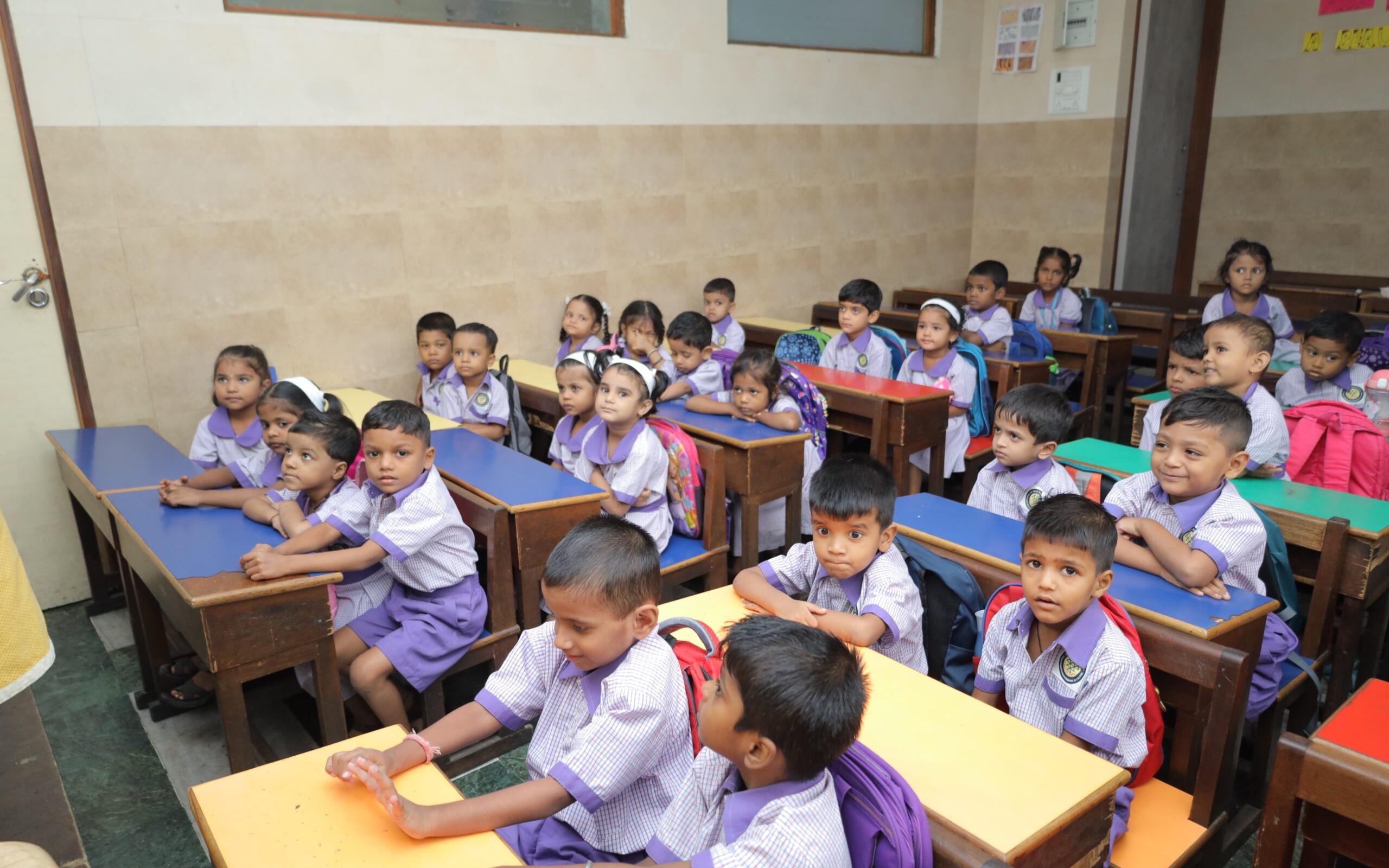 SRP Kids preschool building in Govandi East, Mumbai