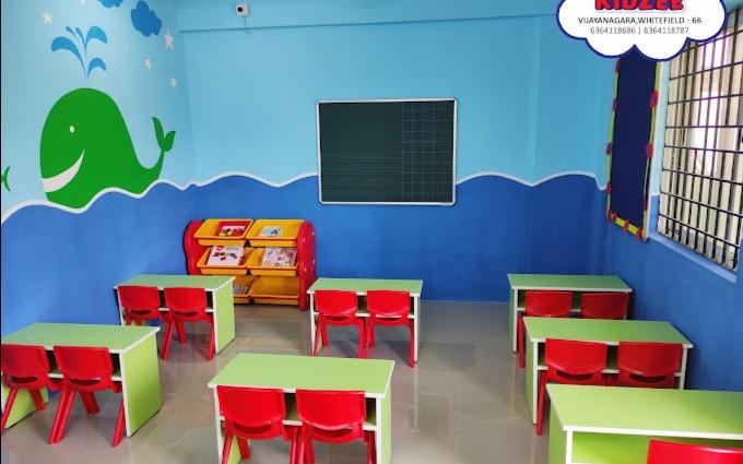 Kidzee Vijayanagara Whitefield preschool building in Whitefield, Bengaluru