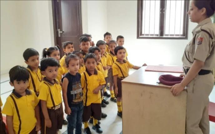 Color N Clay Preschool Sangam Vihar preschool building in Sangam Vihar, New Delhi