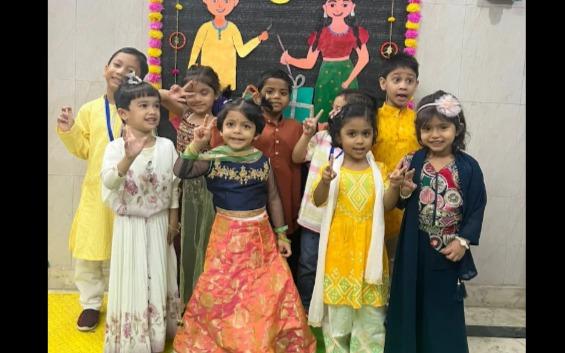 Get Set Go Kalkaji preschool building in Kalkaji, New Delhi