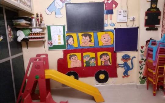 Small Wonder's Nursery preschool building in Malad East, Mumbai