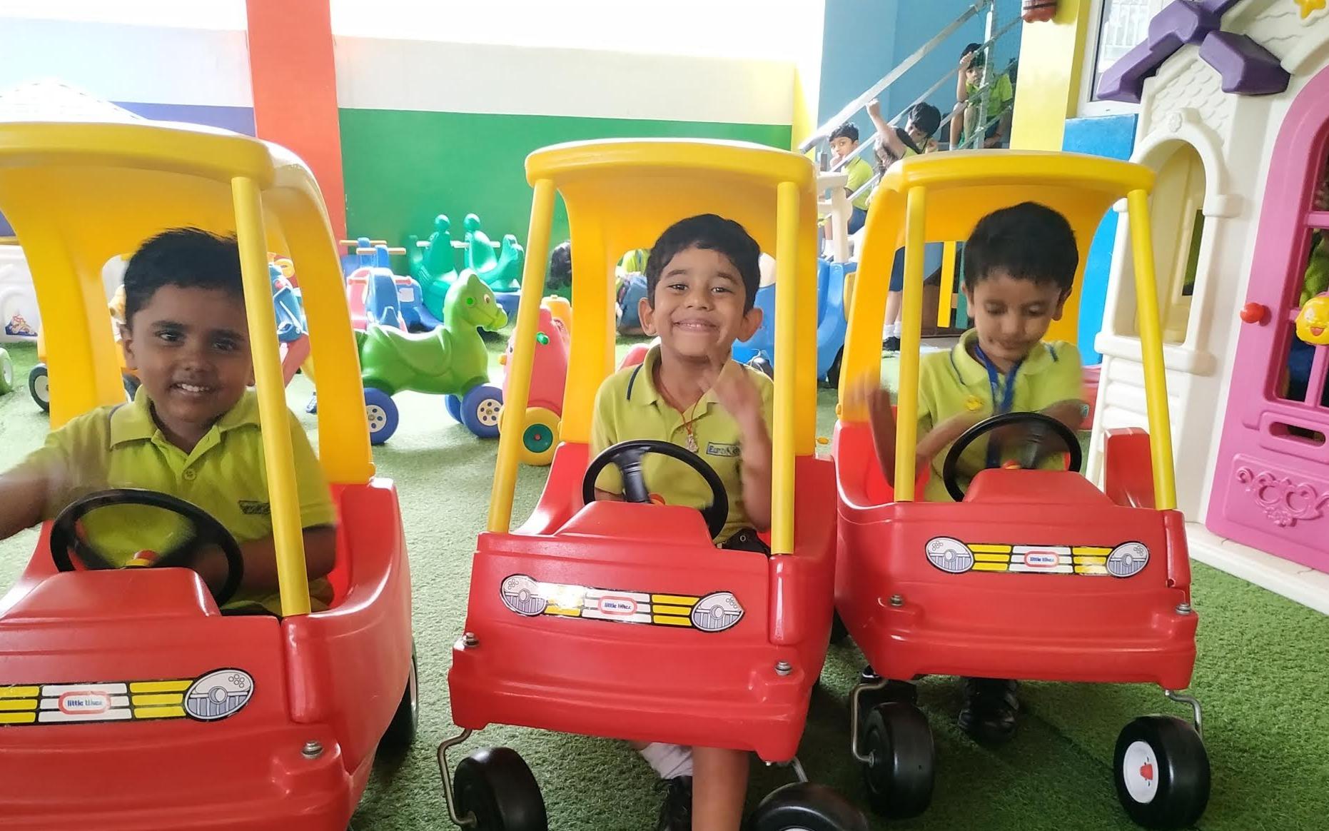 Euro Kids preschool building in Yelahanka, Bengaluru