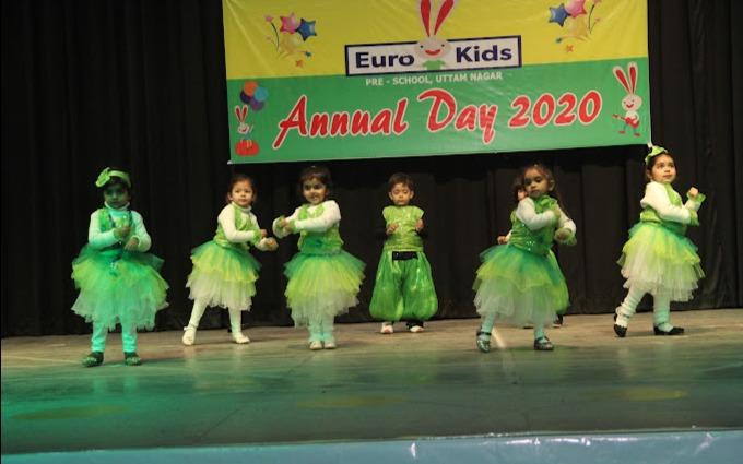 EuroKids Uttam Nagar preschool building in Uttam Nagar, New Delhi