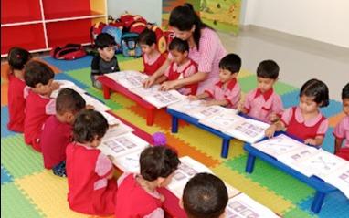 Wonder Kids Pre-School preschool building in Mallathahalli, Bengaluru