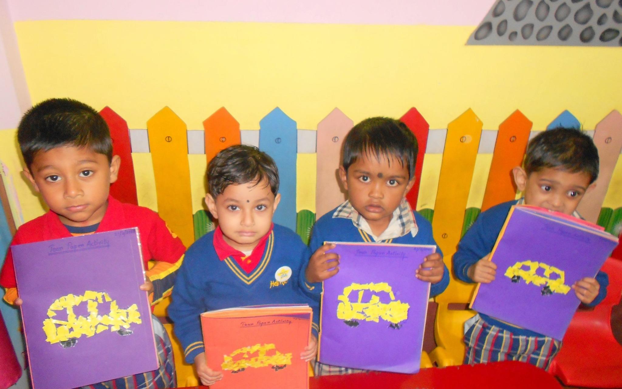Hello Kids - Pramartis preschool building in Hakim Para, Siliguri