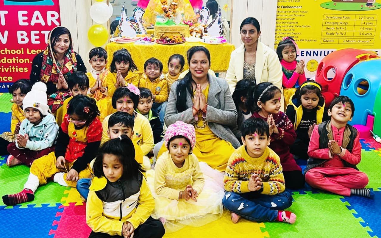 Caring Angels Sector 117 preschool building in Sector 117, Noida