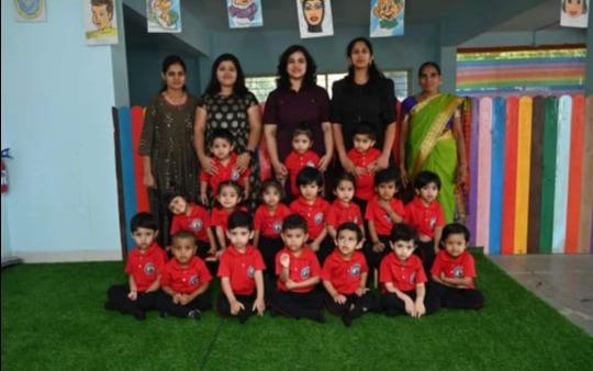 Paddington Cambridge Pre-School and Daycare preschool building in Bhukum, Pune