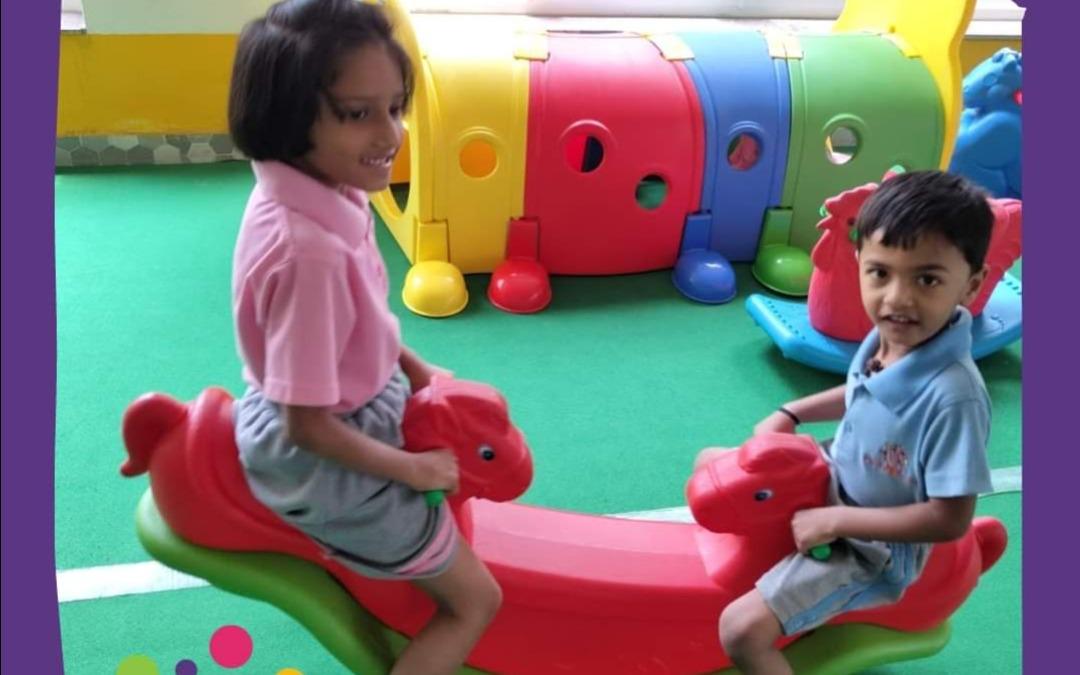 Playfull hands preschool building in Yelahanka New Town, Bengaluru