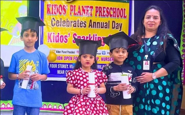 Kidos Planet Tagore Garden preschool building in Tagore Garden, New Delhi