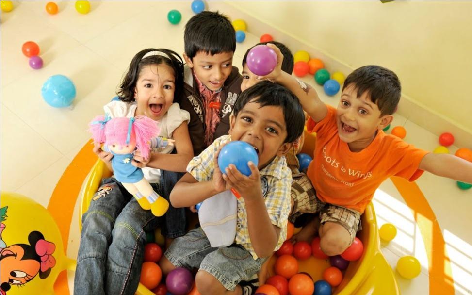 KANGAROO POUCH preschool building in Haralur, Bengaluru