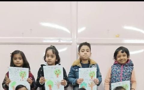 Smiling Steps preschool building in Sector 22b, Gurugram