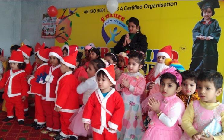 Future Child International Play School preschool building in Sector 18a, Faridabad