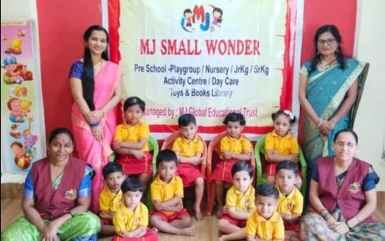 MJ Small wonder preschool building in Vashi, Mumbai