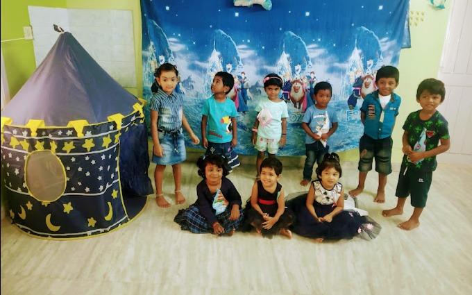 Jolly Kids Montessori preschool building in Ramavarmapuram, Nagercoil