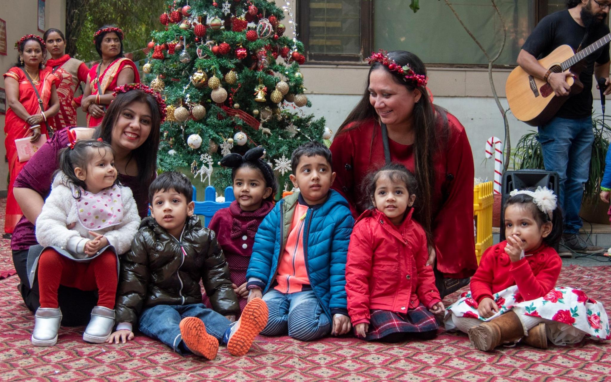 Sensory Steps preschool building in Model Town, New Delhi