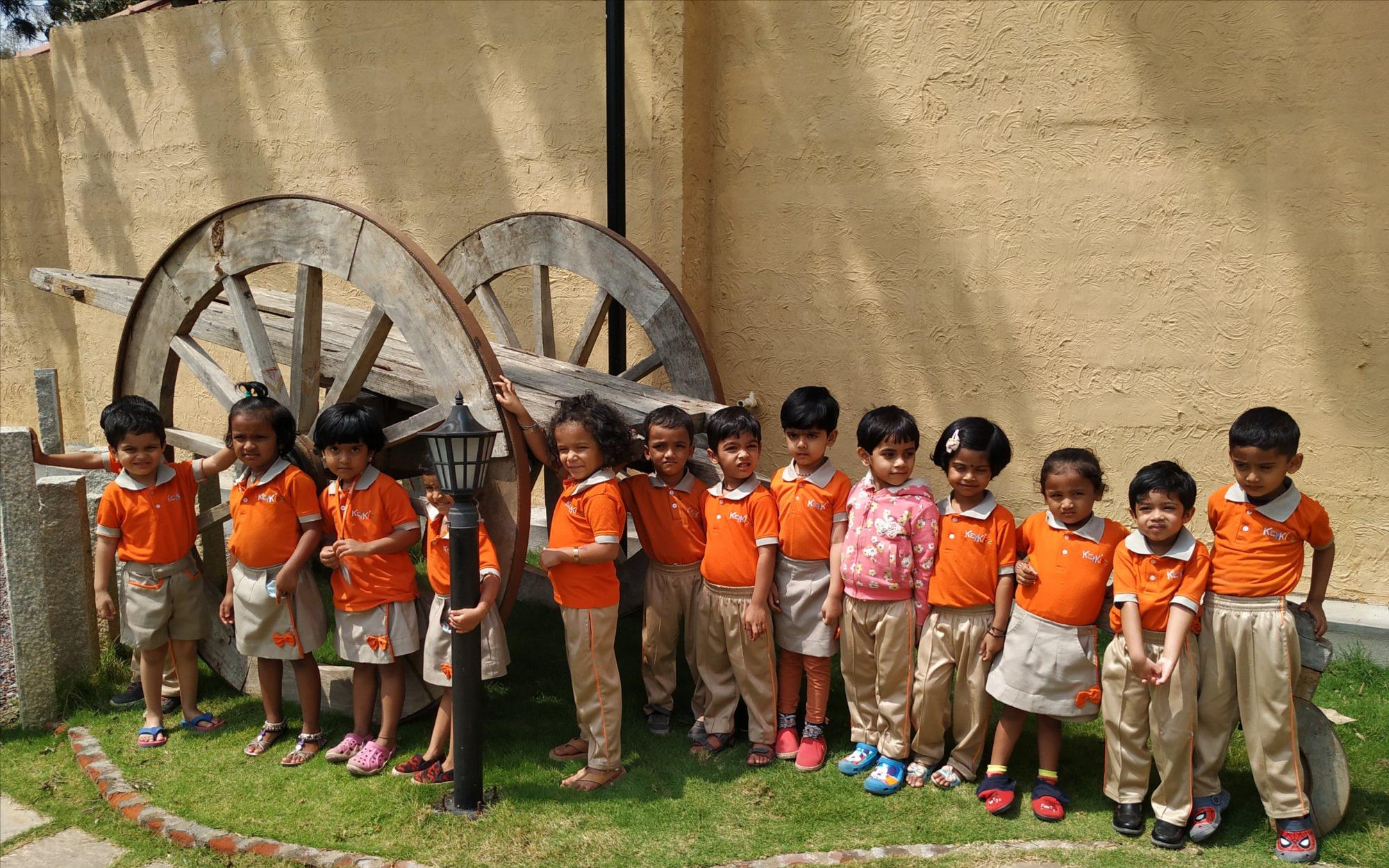 Key Kidz preschool building in Electronics City Phase 1, Bengaluru