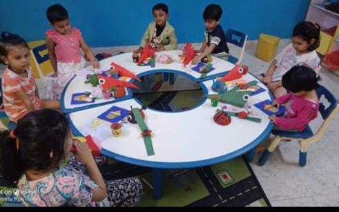 Aspal Junior's preschool building in Sector 51, Noida