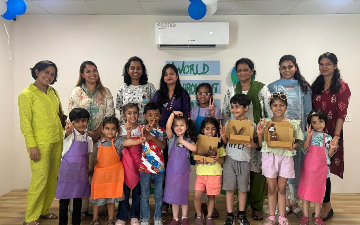 Little Millenium Sector 130 preschool building in Sector 130, Noida