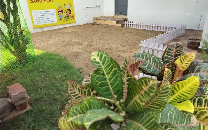 Helen O Grady Ganapathy preschool building in Ganapathy, Coimbatore