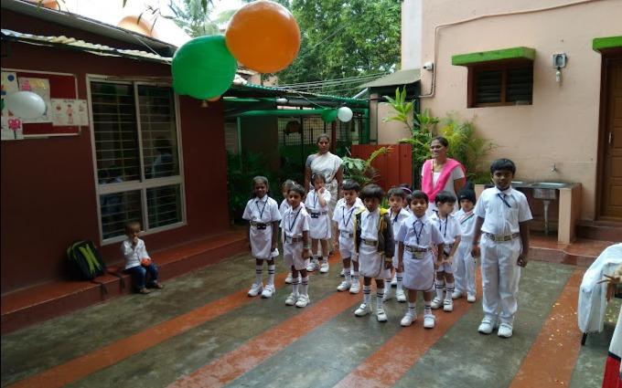 Coockoos Nest preschool building in Prashanth Nagar, Bengaluru