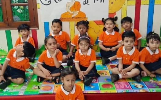 The Scribbles Preschool Pitampura preschool building in Pitampura, New Delhi