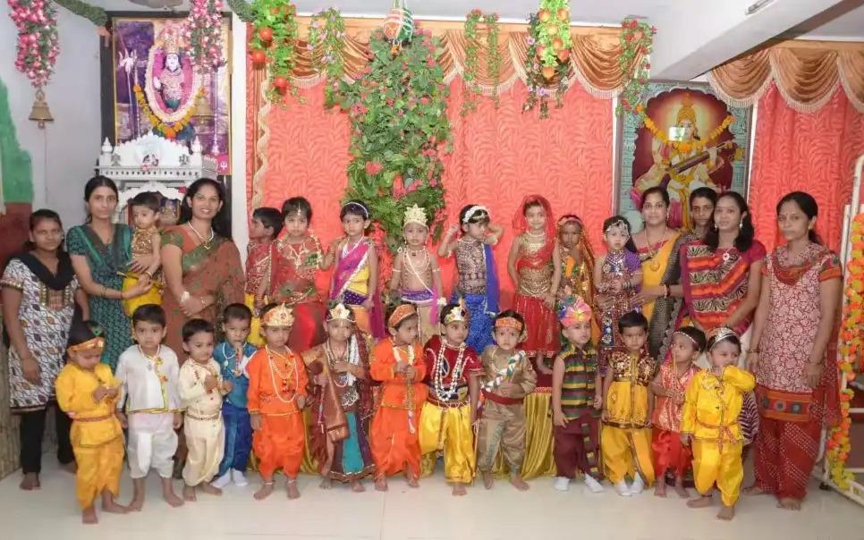 Janani Day Care School preschool building in Hadapsar, Pune