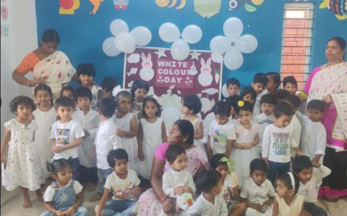 Cherry Kids Kompally preschool building in Kompally, Hyderabad