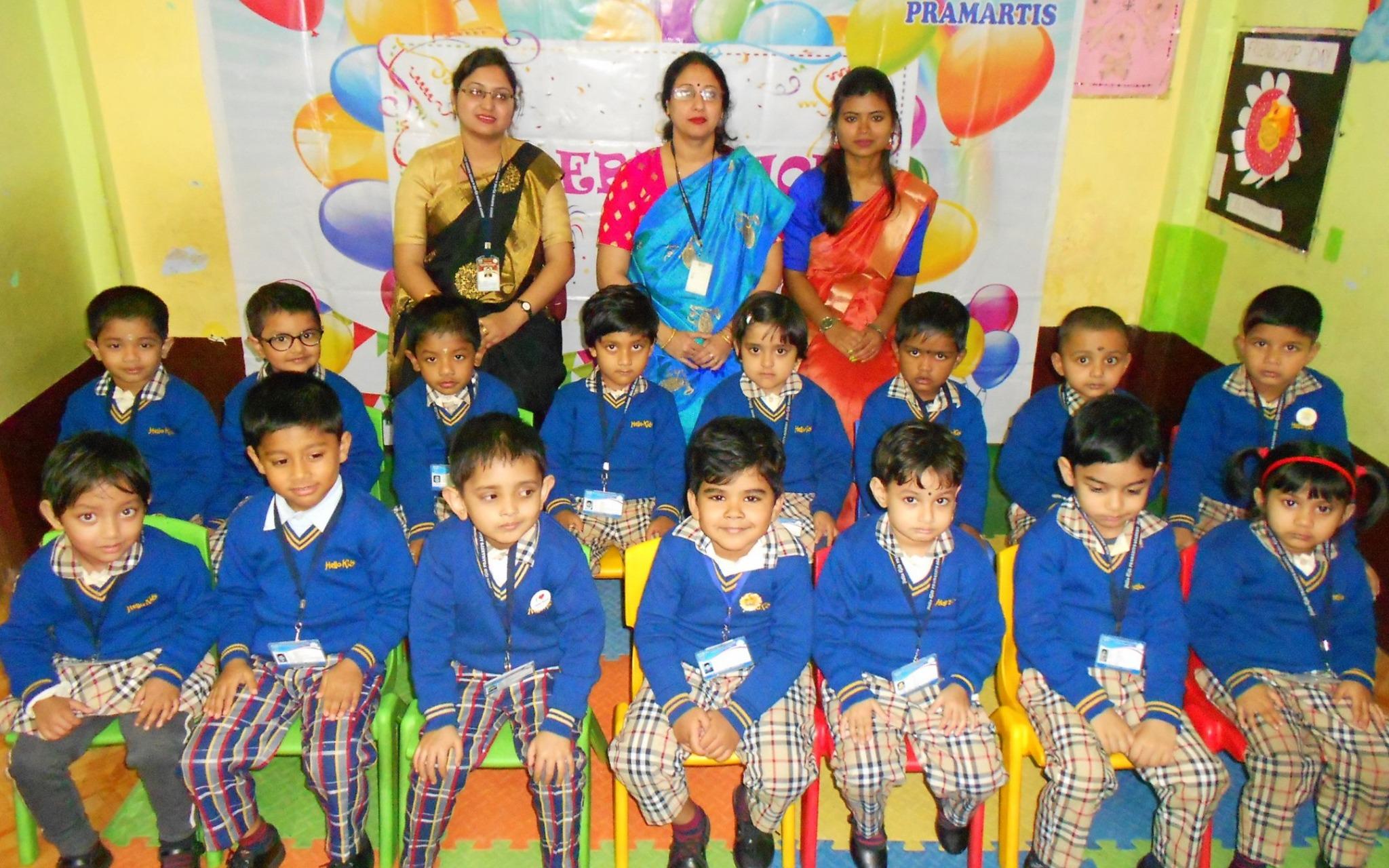 Hello Kids - Pramatis preschool building in Dabgram, Siliguri