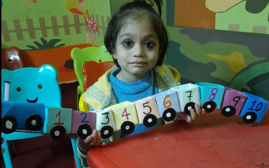 New Shining Stars Nirankari Colony preschool building in Nilankari Colony, New Delhi