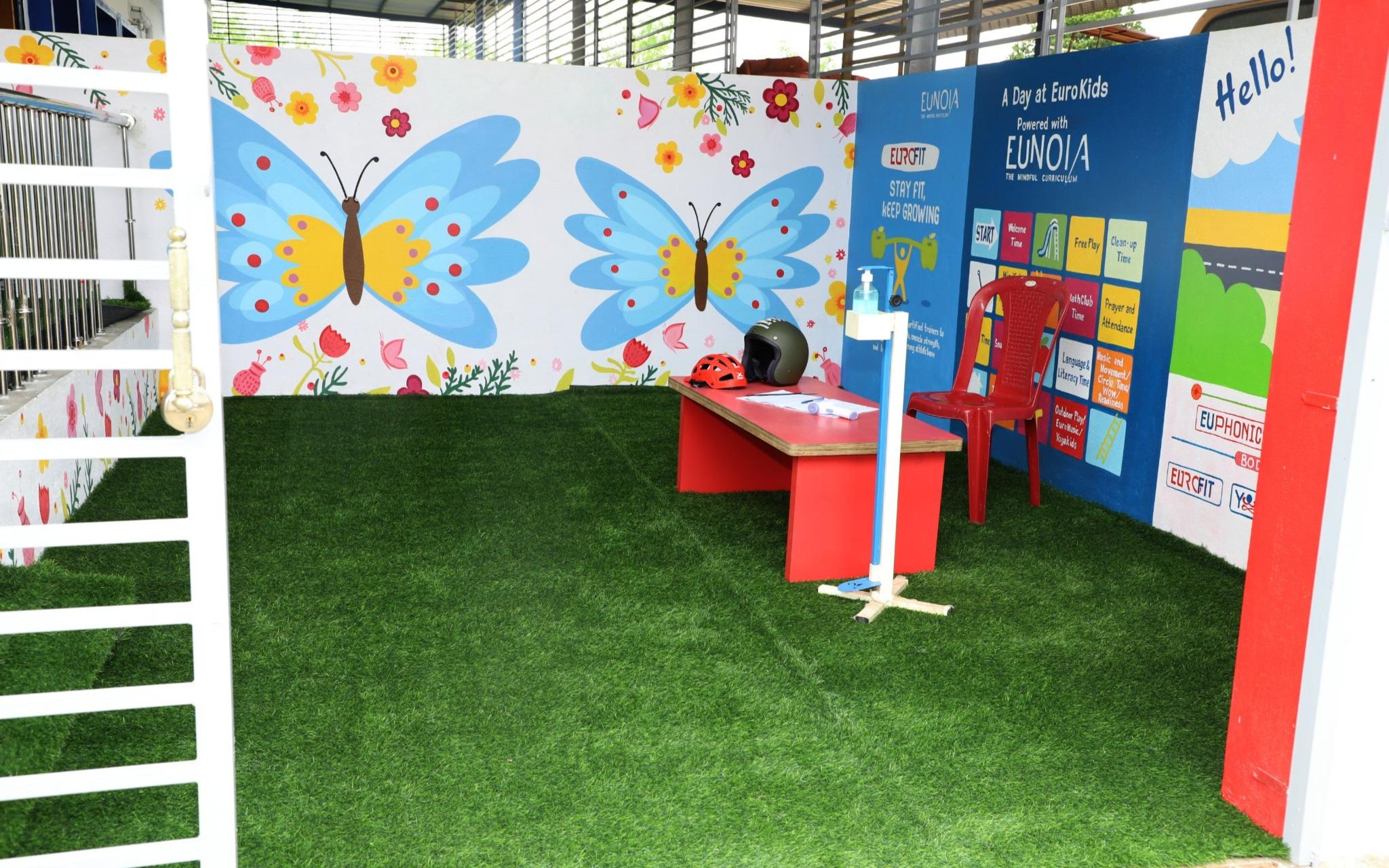 Euro kids Goravigere preschool building in Koramangala, Bengaluru