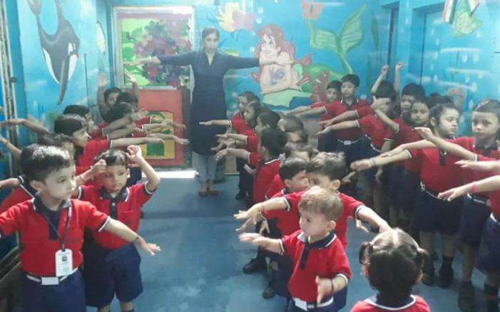 Junior Jumper Sonia Vihar preschool building in Sonia Vihar, New Delhi