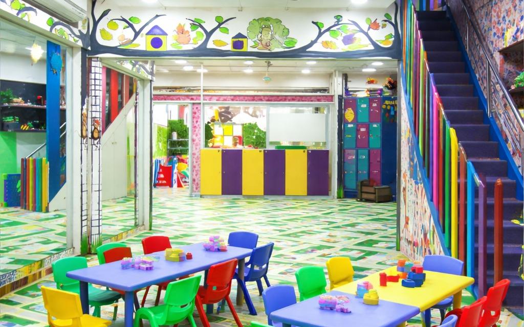 Kids Gurukulam International Preschool & Day Care preschool building in Mahim West,, Mumbai