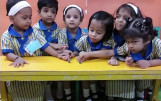 Wonder Kids Nursery preschool building in Grant Road West, Mumbai