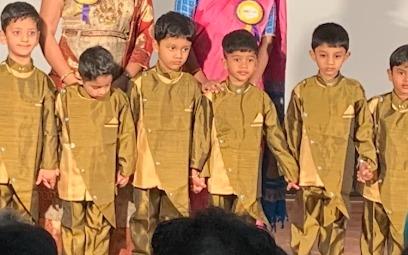 Time kids Canara bank layout preschool building in Kodigehalli, Bengaluru
