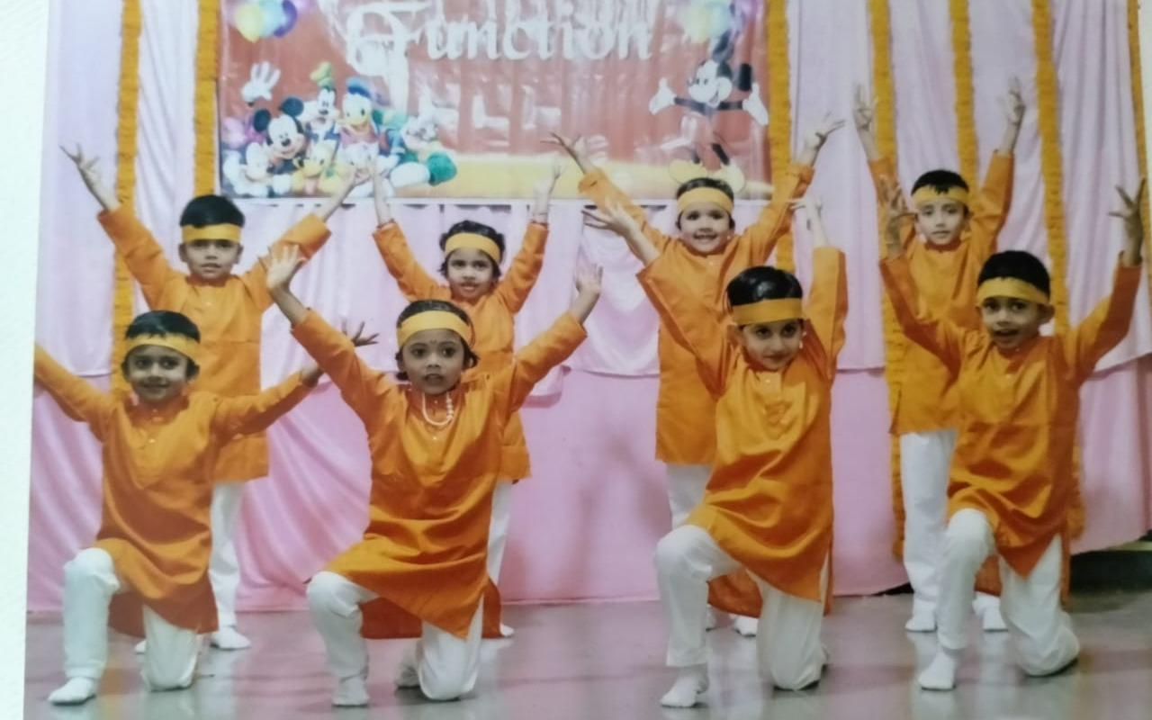 K. S. Nursery School preschool building in Hadapsar, Pune