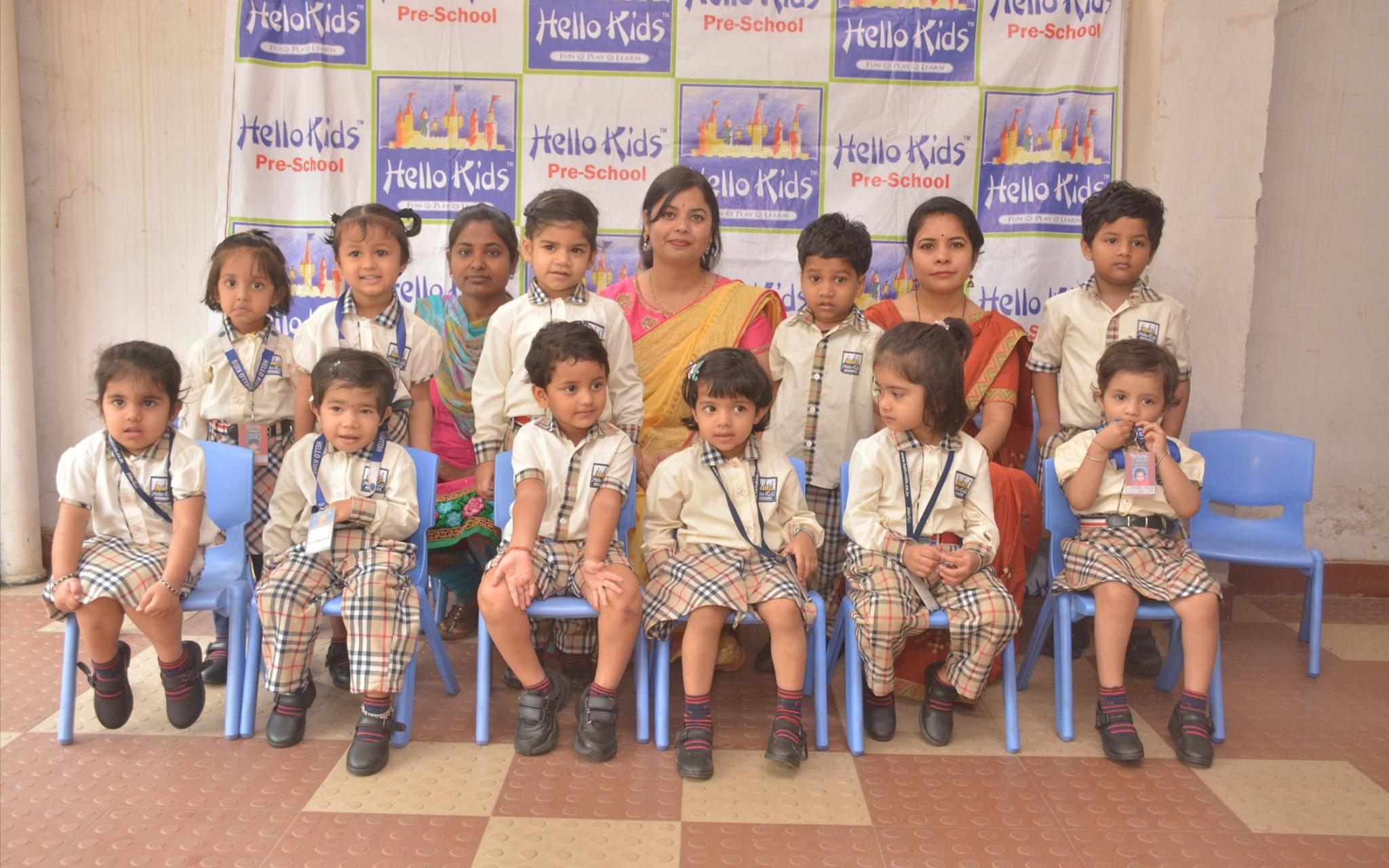 Hello Kids - Bunny Sunny preschool building in Padmanabhpur, Durg
